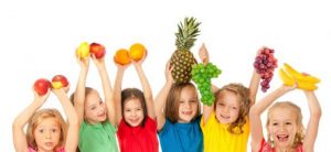 Kids Raising Fruit Health