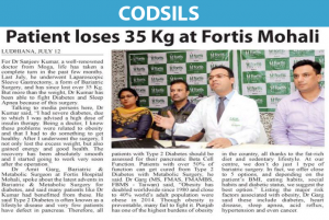 Bariatric surgery Fortis