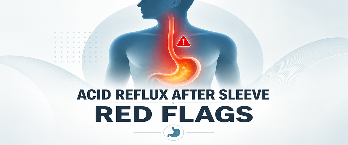 acid reflux after gastric sleeve surgery